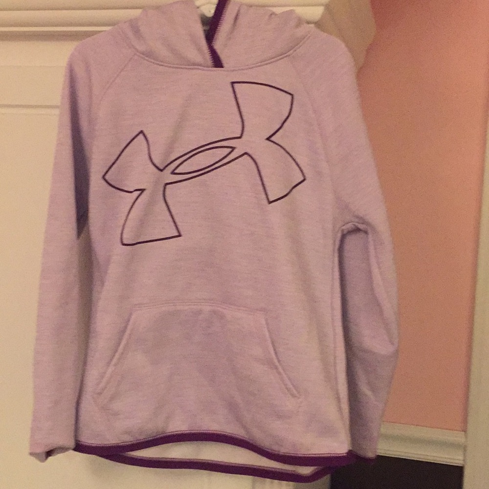 Girls Underarmour Hoodie -Sm -excellent condition